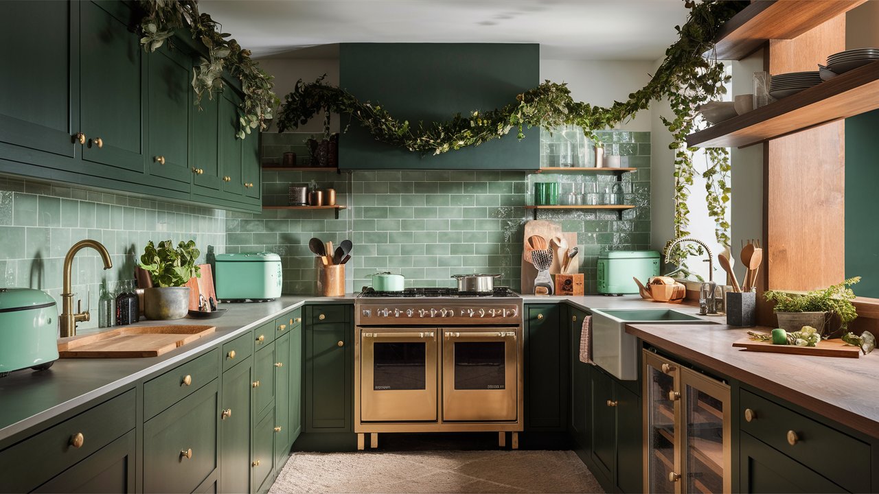 Olive Green Kitchen Ideas