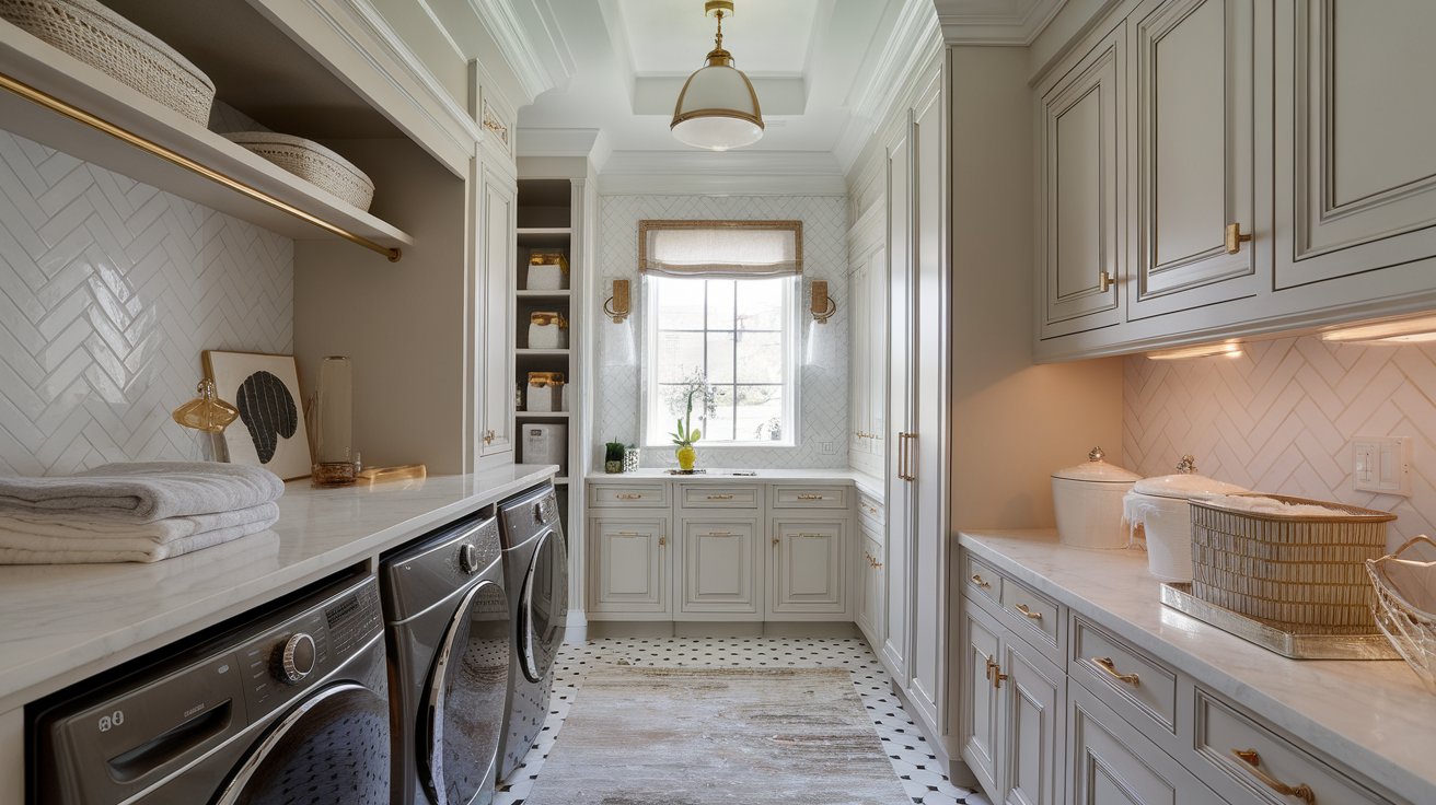 Luxury Small Laundry Room