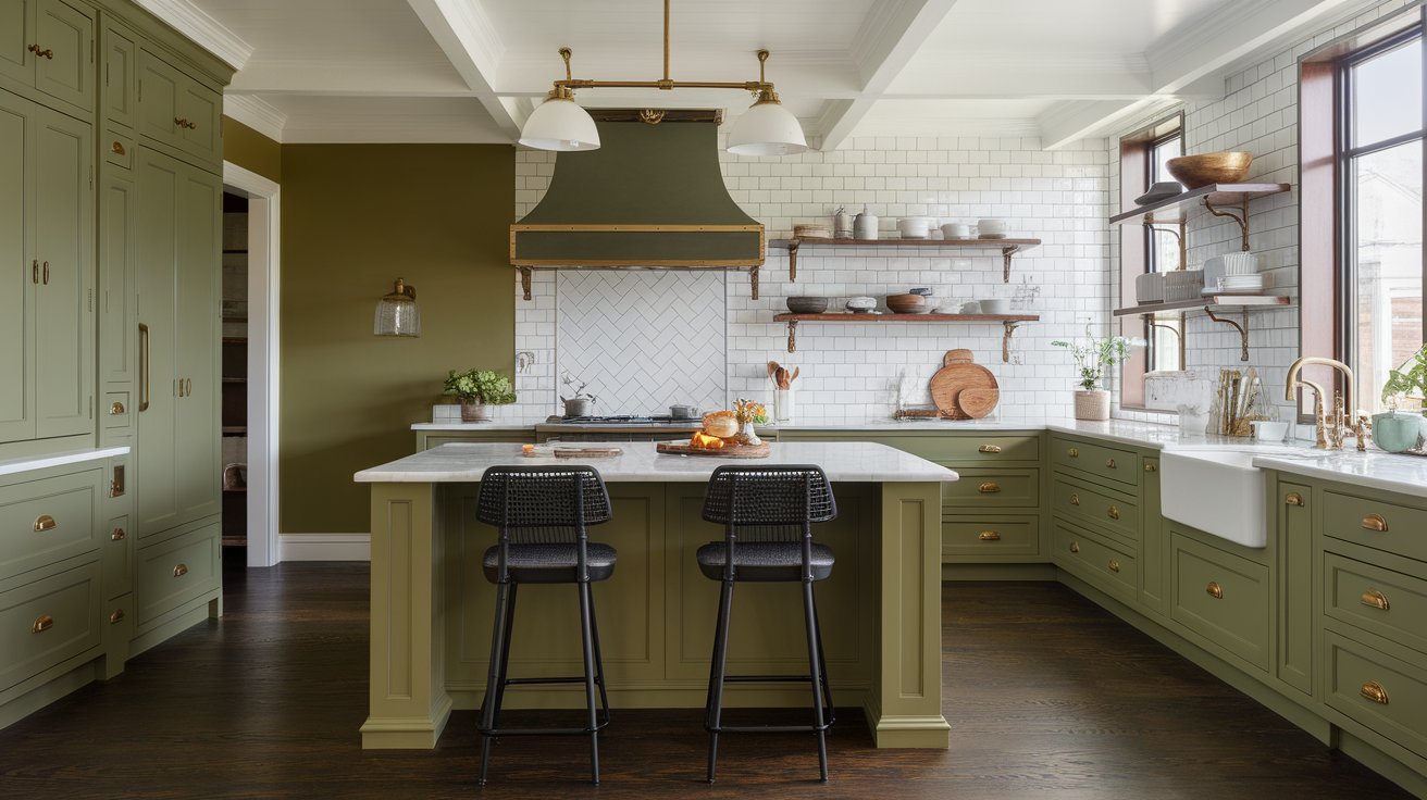 Olive Green Kitchen Ideas