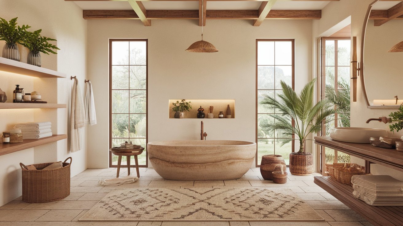 Organic Bathroom Decor Ideas