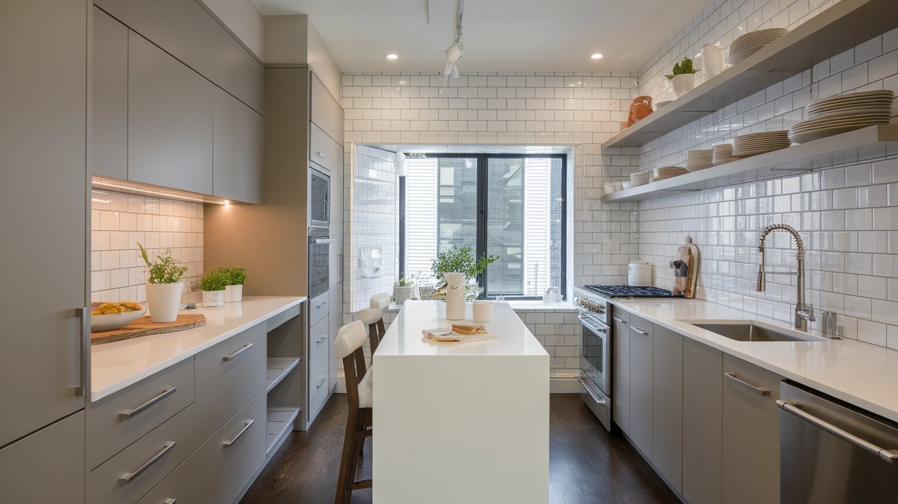 modern small kitchen