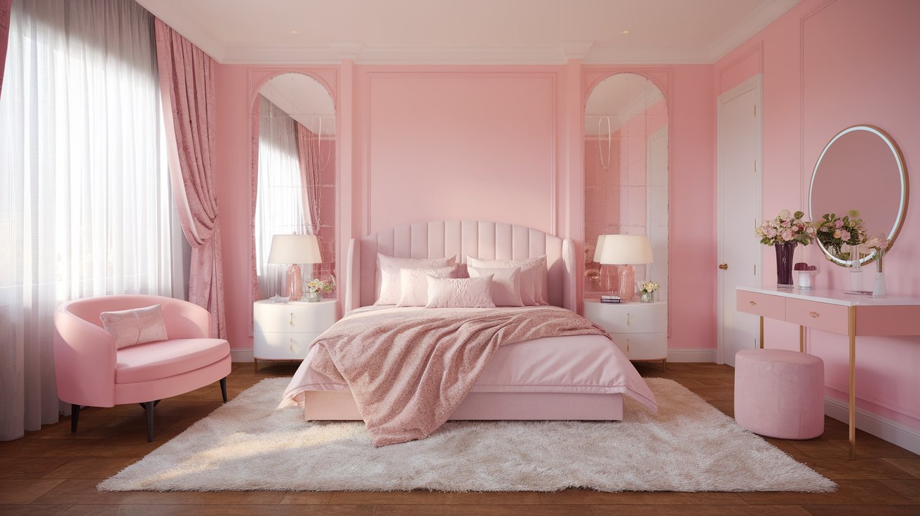 Pink Bedroom Ideas