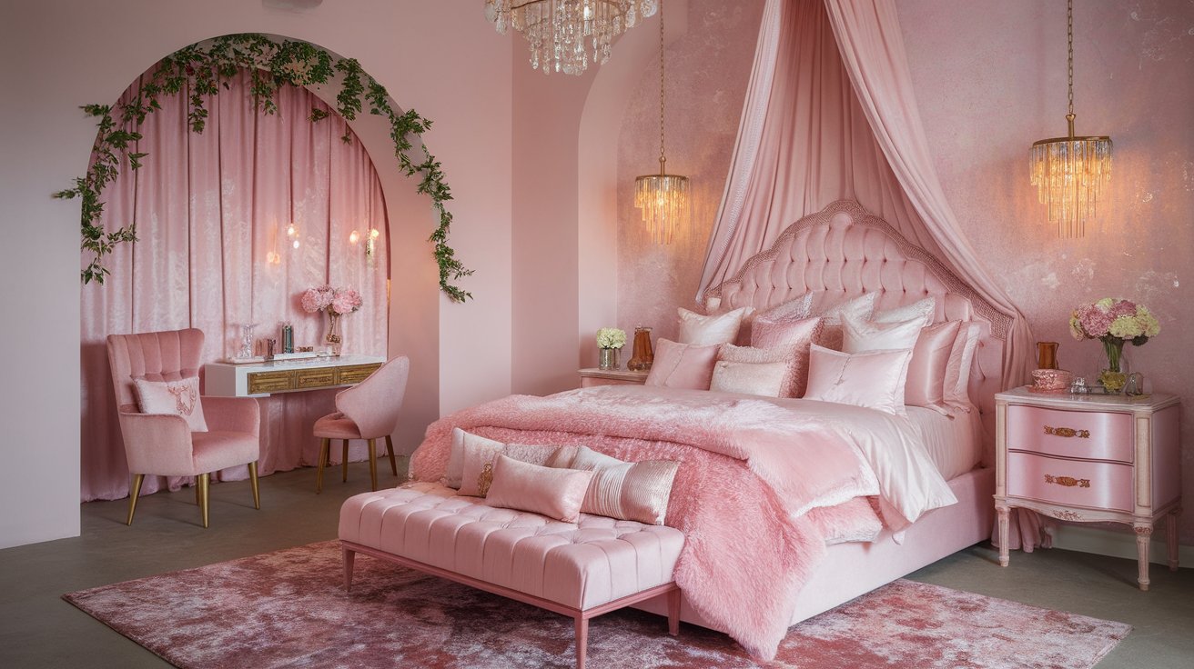 Pink Bedroom Ideas