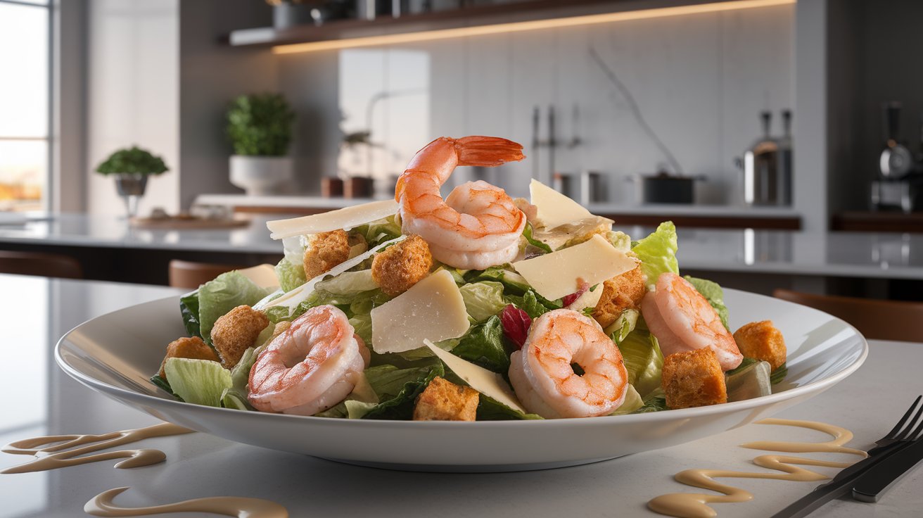 Shrimp Caesar Salad